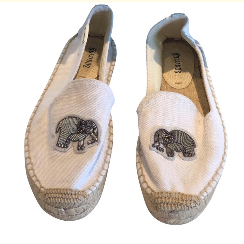 Beaded Elephant Sneaker -- Soludos
